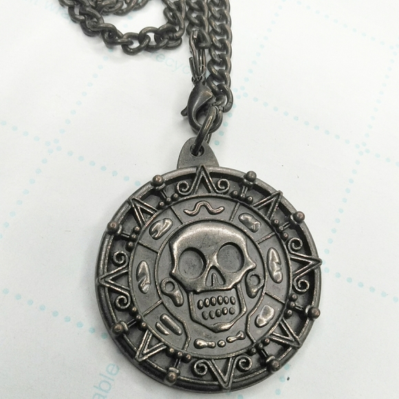 Disney Jewelry - Disney Pirates of the Caribbean Medallion Pendant